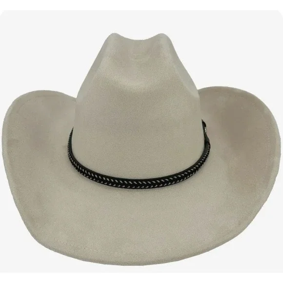 Cowboy Hat Western Style Dress Up Costume Hat for Men - Picture 1 of 2